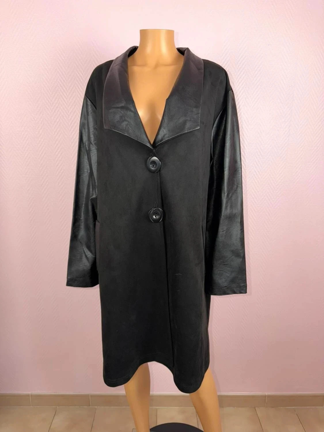 Manteau léger veste femme grande taille jamais utilisé